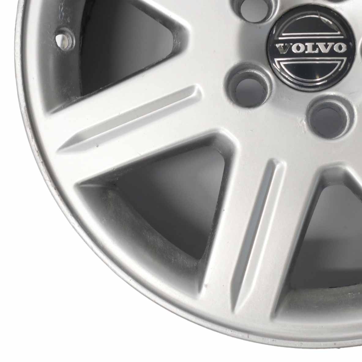 Volvo C30 S40 V50 Silver Alloy Wheel Rim 16" ET:52,5 6,5J 7 Spoke 8665466