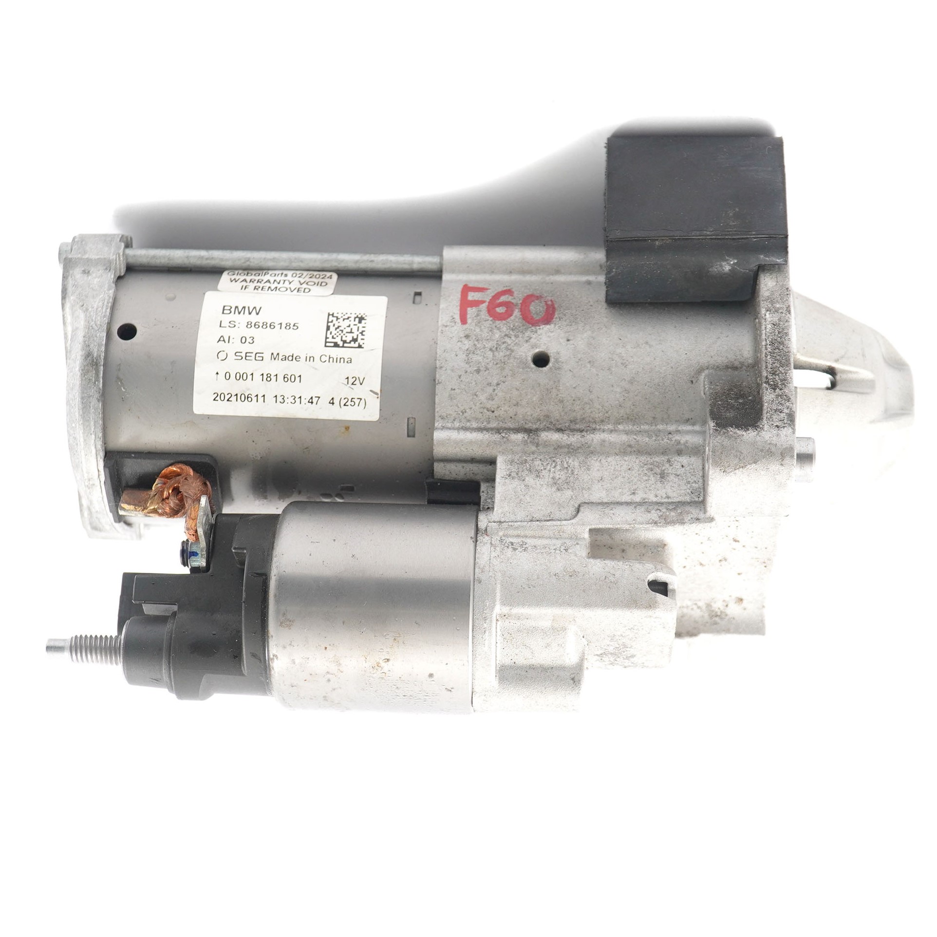 BMW F40 X1 F48 Mini Countryman F60 Engine Starter Motor 12V 8686185