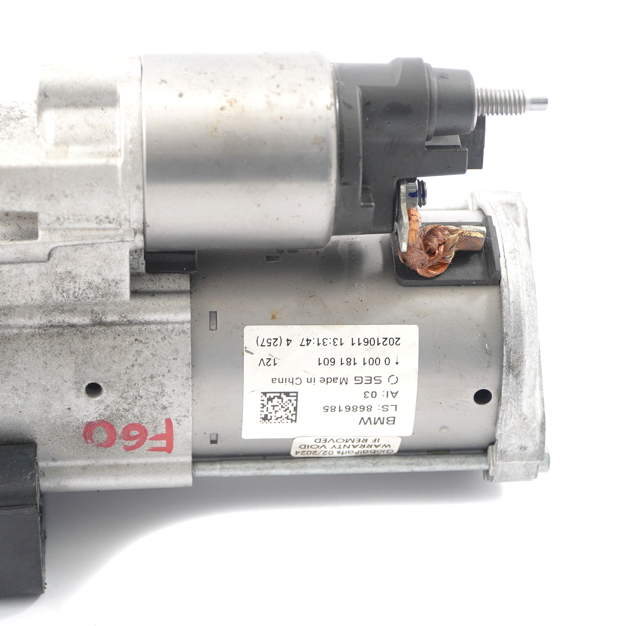 BMW F40 X1 F48 Mini Countryman F60 Engine Starter Motor 12V 8686185