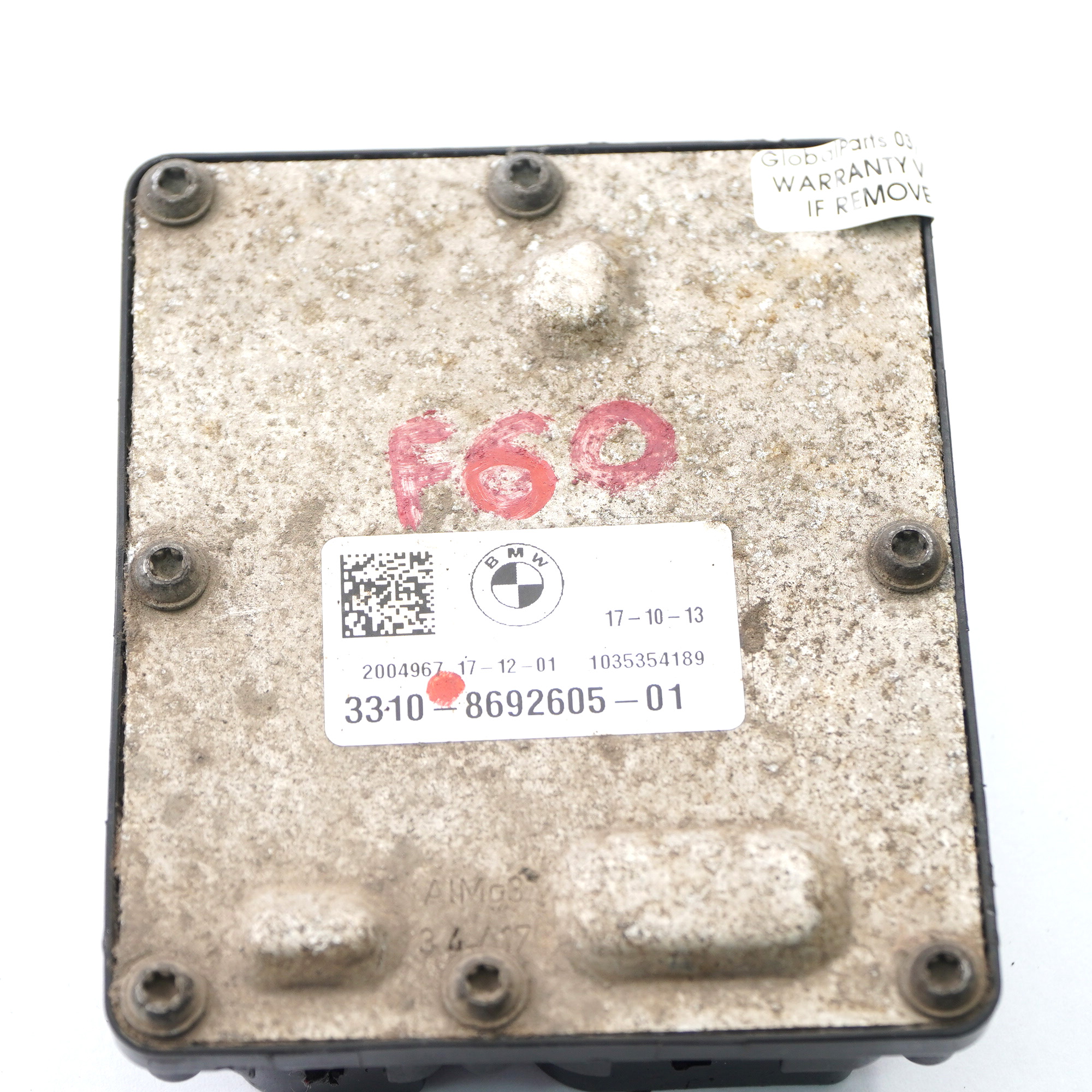 BMW F45 X1 F48 Mini F60 Differential Lock Module Rear Control Unit ECU 8692605