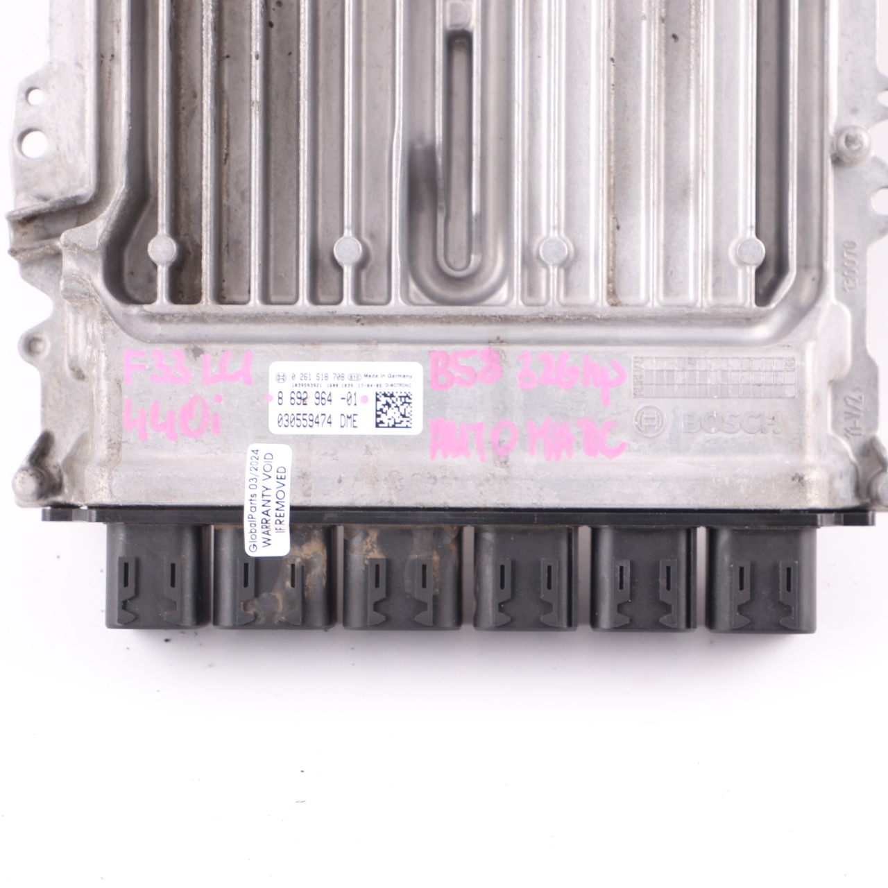 BMW F30 F31 340i LCI F32 F33 F36 440i B58 326HP Engine Unit ECU DME 8692964