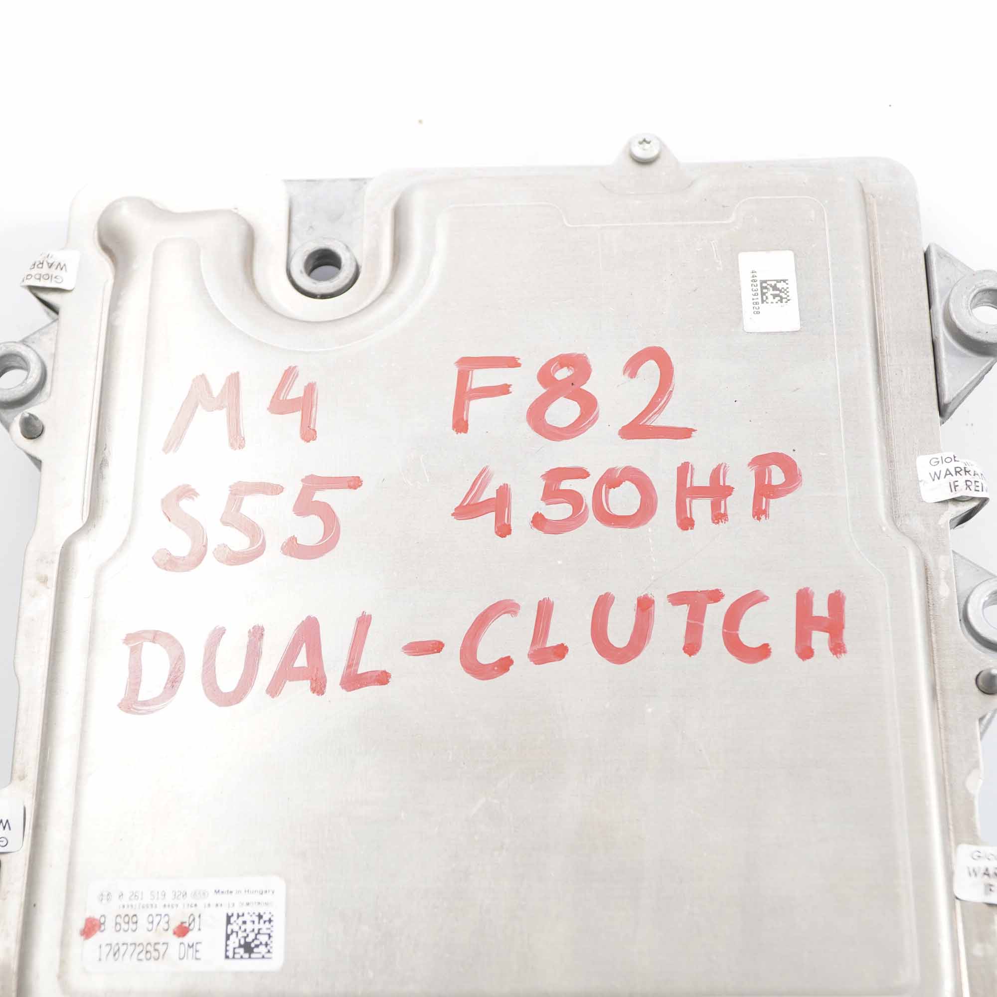 BMW F80 M3 F82 M4 S55 450 HP Engine Control Unit ECU DME 8699973 Dual Clutch