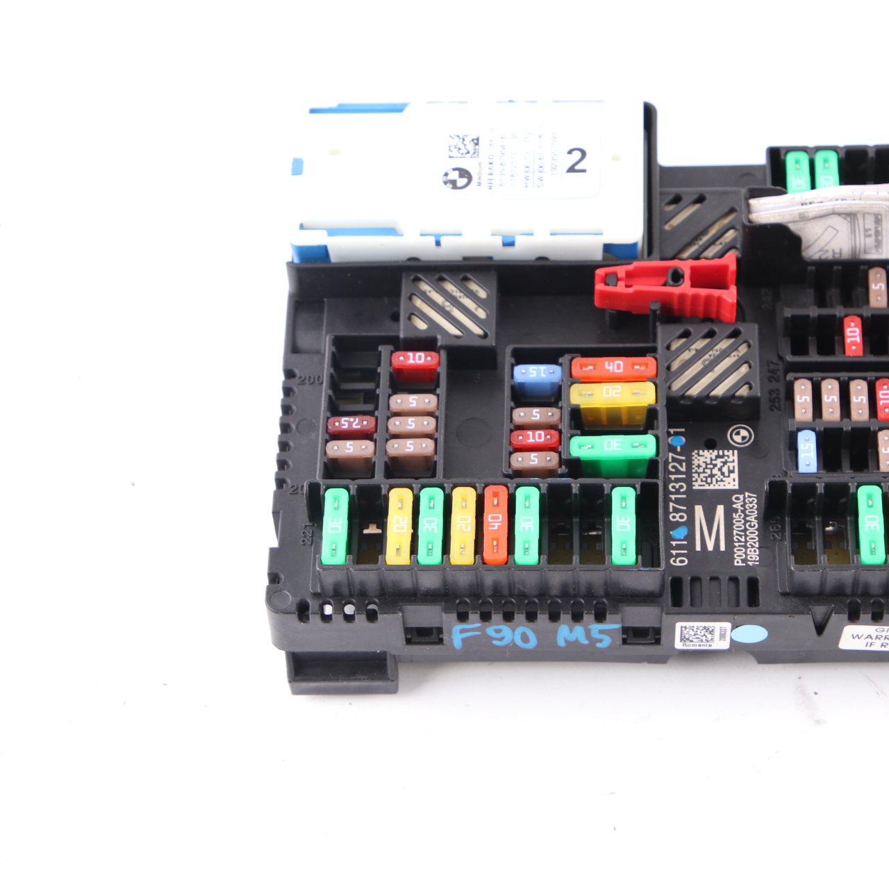 BMW F90 M5 F91 M8 G30  Fuse Box Power Distribution Control Unit Box Rear 8713127