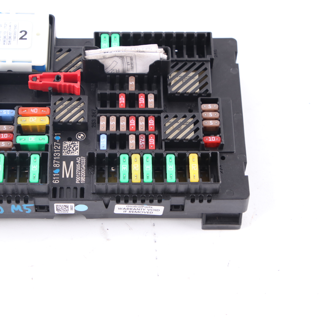 BMW F90 M5 F91 M8 G30  Fuse Box Power Distribution Control Unit Box Rear 8713127