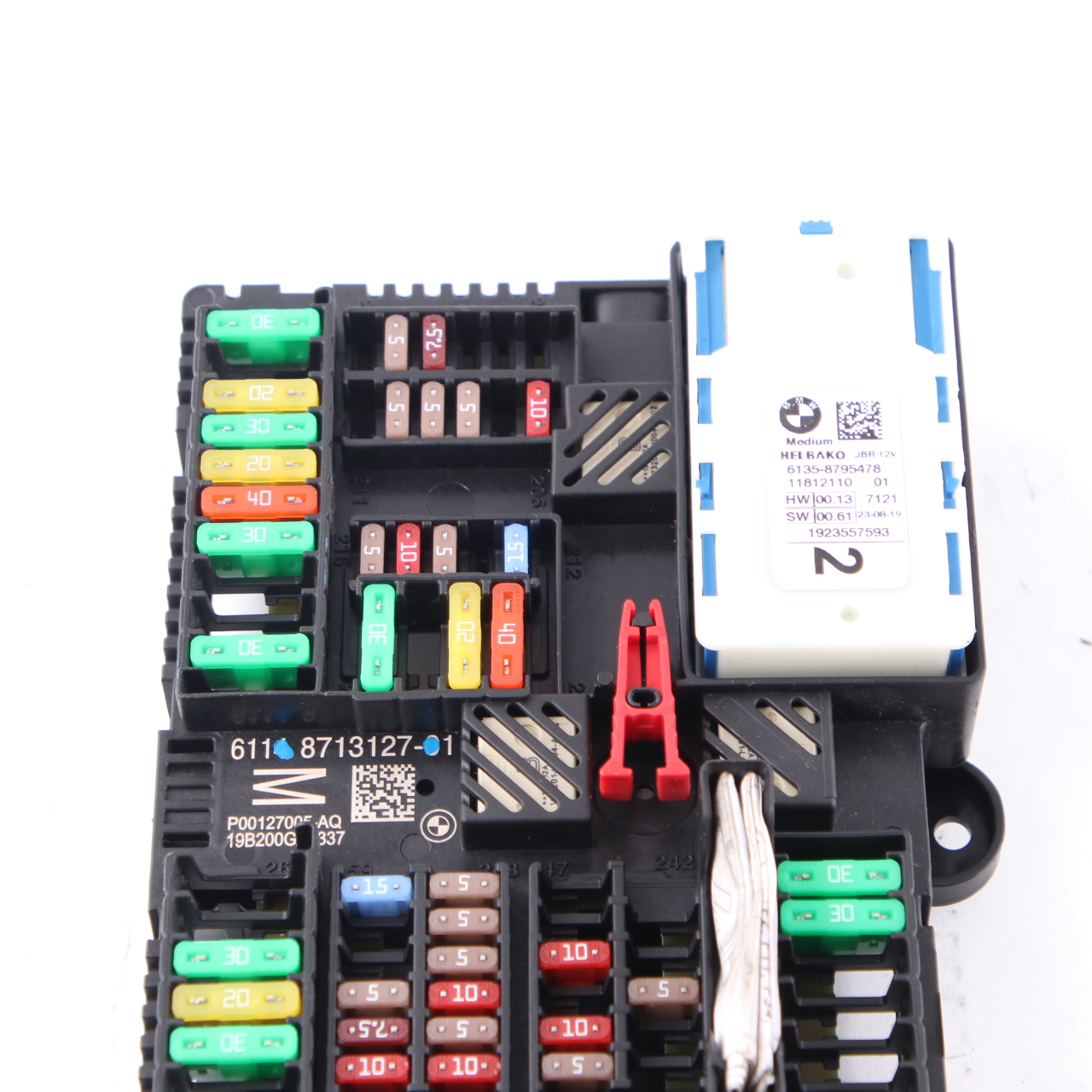 BMW F90 M5 F91 M8 G30  Fuse Box Power Distribution Control Unit Box Rear 8713127