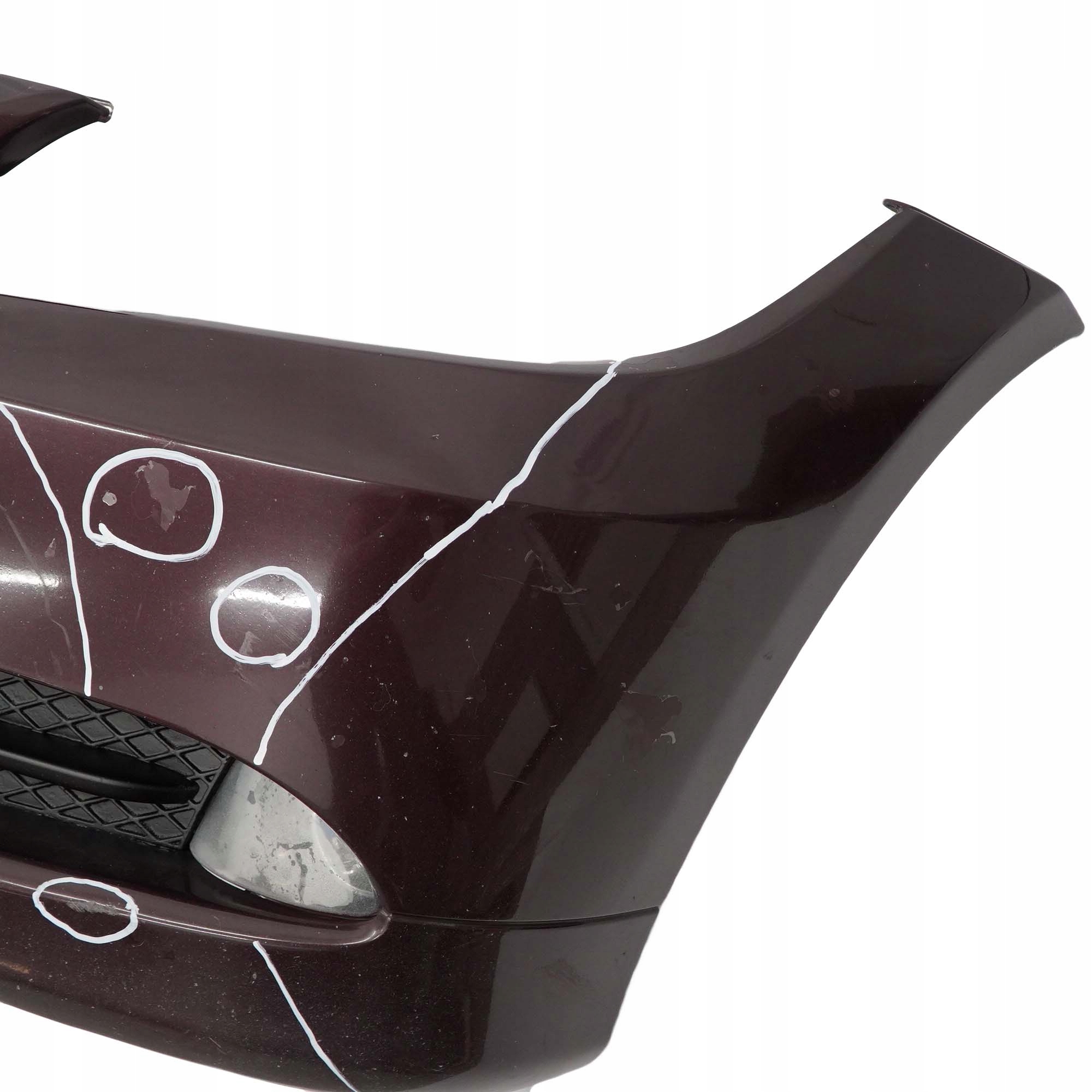 BMW 3 E90 E91 Front Bumper Trim Panel Complete Barberarot Barbera Red - A39