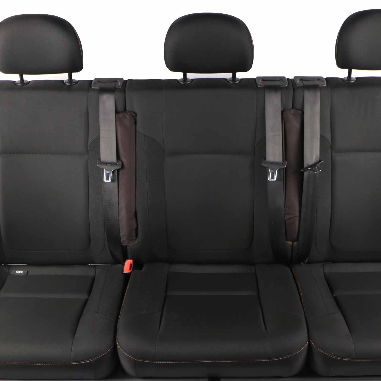 Rear Seat Renault Trafic 2 Three Seater 2nd Row Cloth Black Interior Cloth