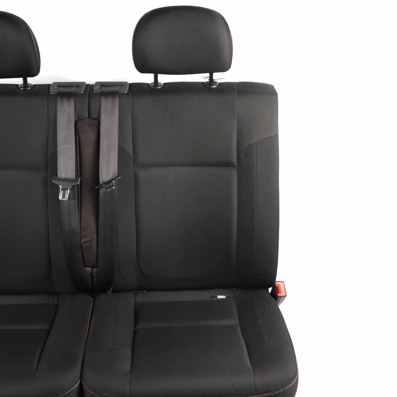 Rear Seat Renault Trafic 2 Three Seater 2nd Row Cloth Black Interior Cloth