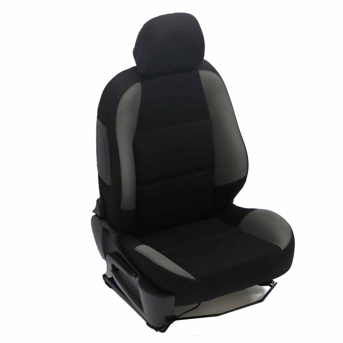 Front Seat Peugeot 207 Right O/S Cloth Fabric Black 8906FC