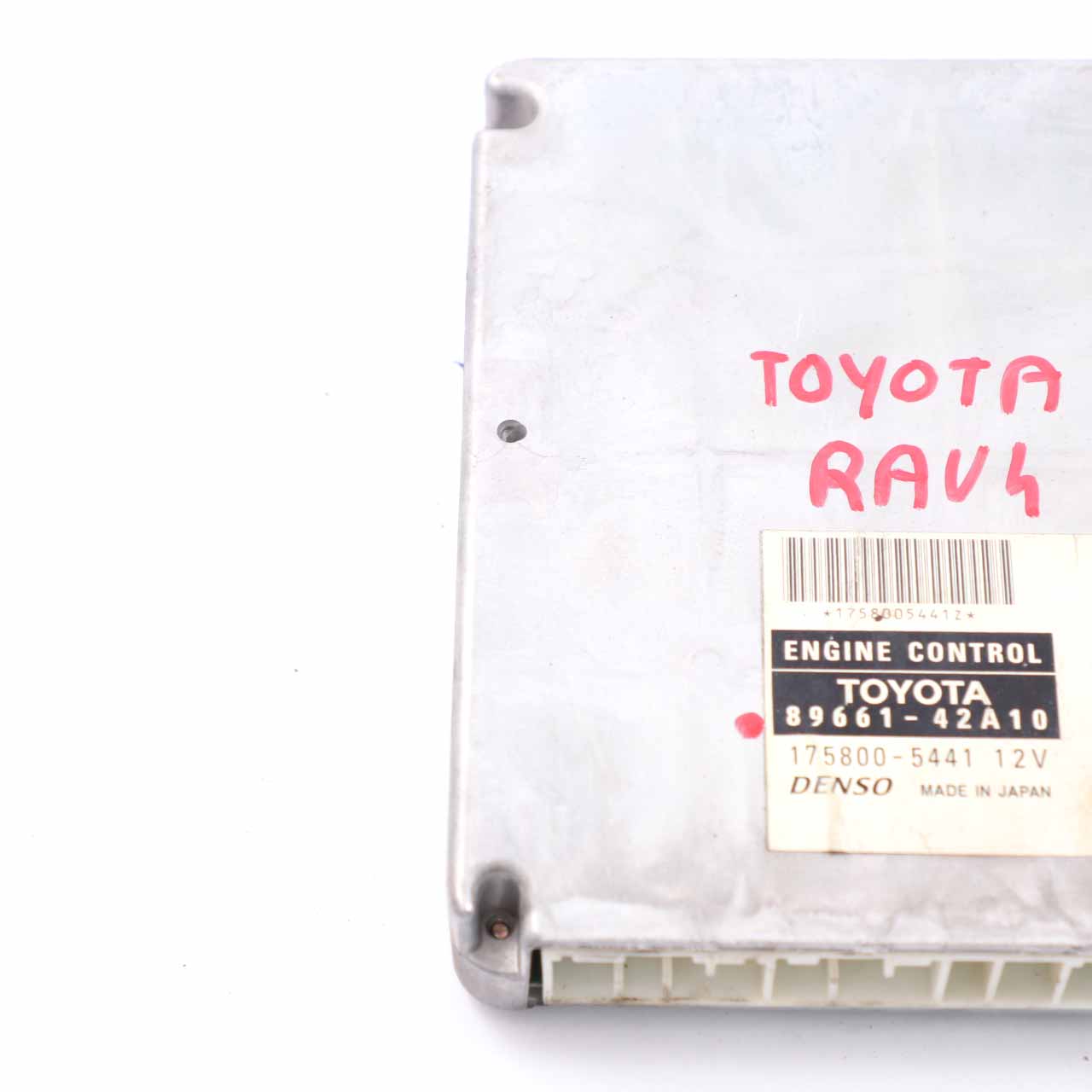 Toyota RAV4 2.0d 1CD-FTV Diesel Engine Control ECU Manual Gearbox 89661-42A10