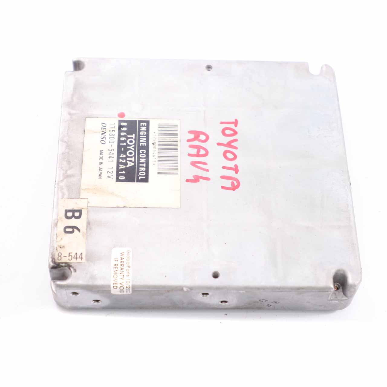 Toyota RAV4 2.0d 1CD-FTV Diesel Engine Control ECU Manual Gearbox 89661-42A10