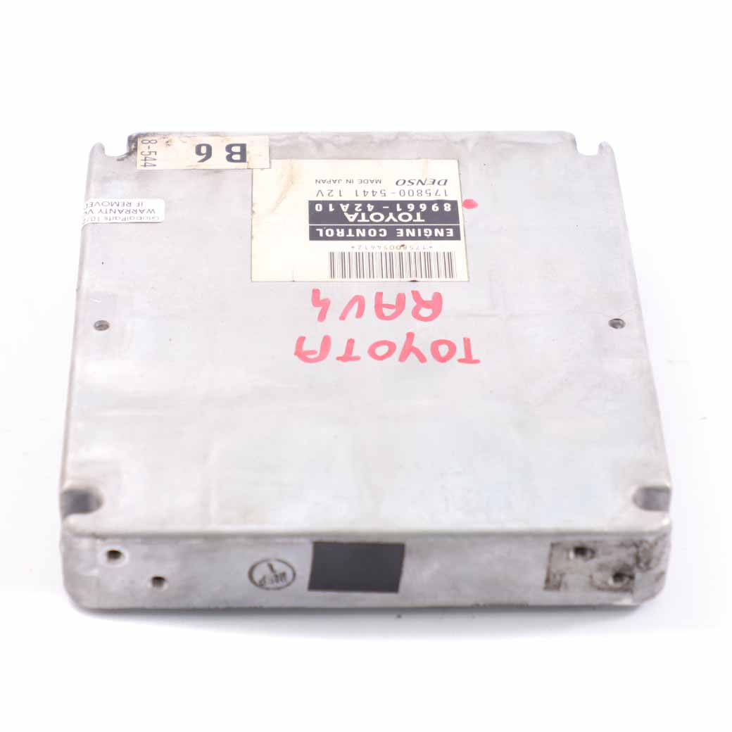 Toyota RAV4 2.0d 1CD-FTV Diesel Engine Control ECU Manual Gearbox 89661-42A10