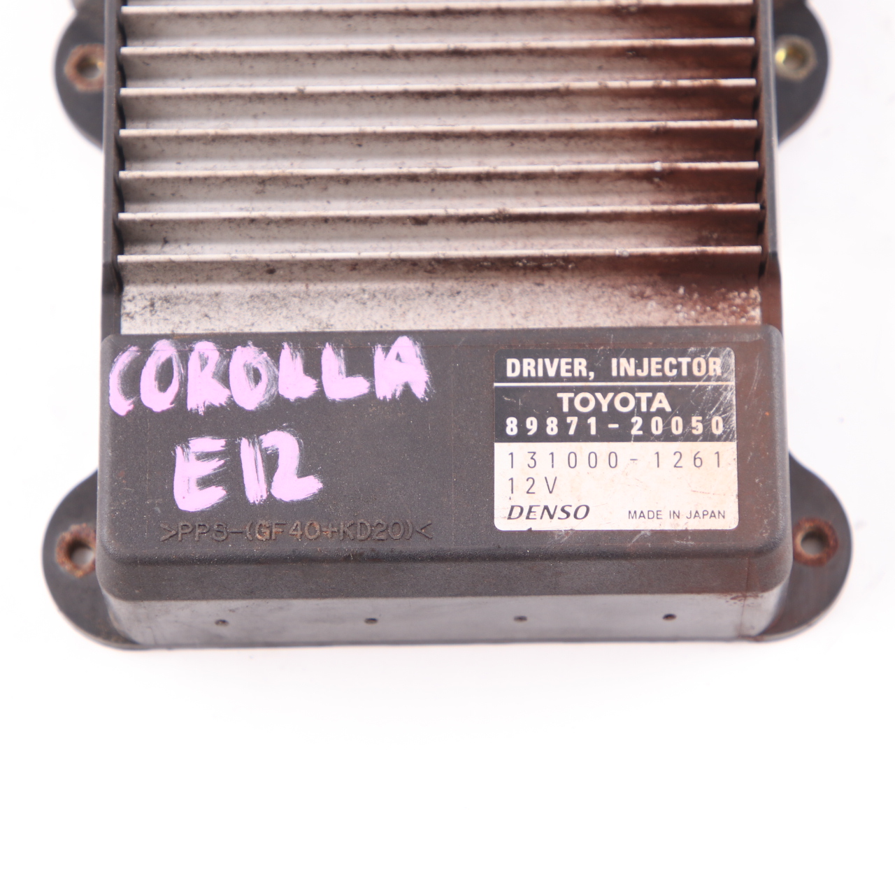 Toyota Corolla E12 Diesel Driver Injector Control Module ECU Denso 89871-20050