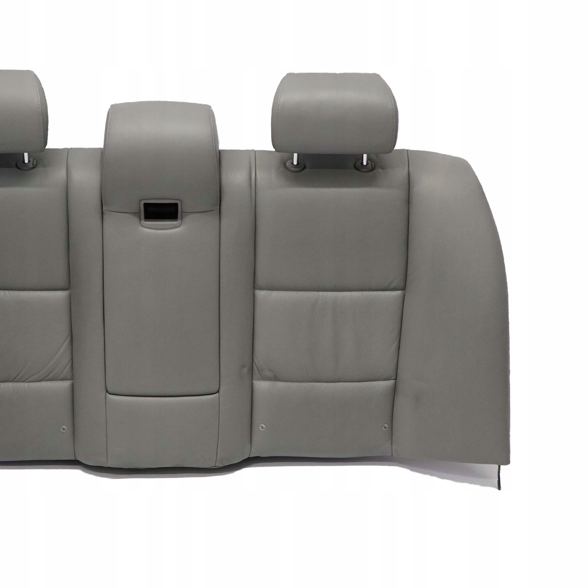 BMW 5 Series E60 1 Interior Rear Seat Backrest Couch Cover Grey Leather