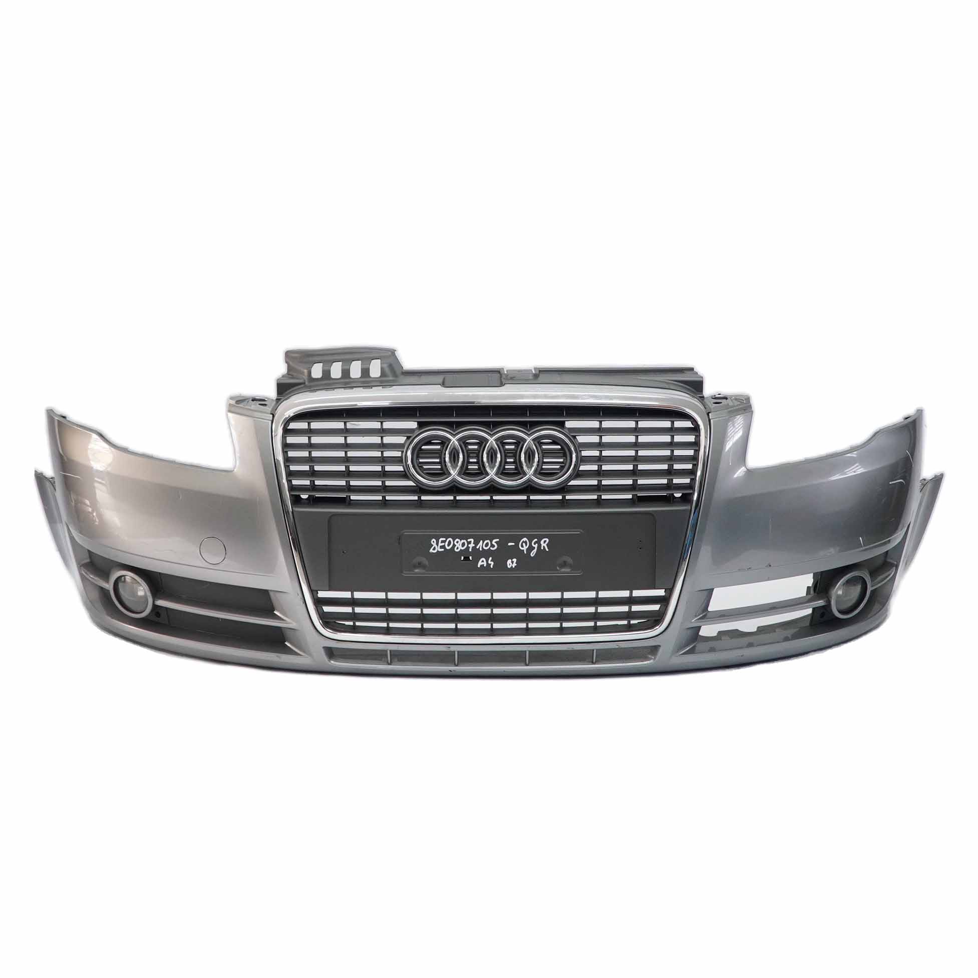 Audi A4 B7 Front Bumper Panel Cover Quartz Grey Metallic - LY7G