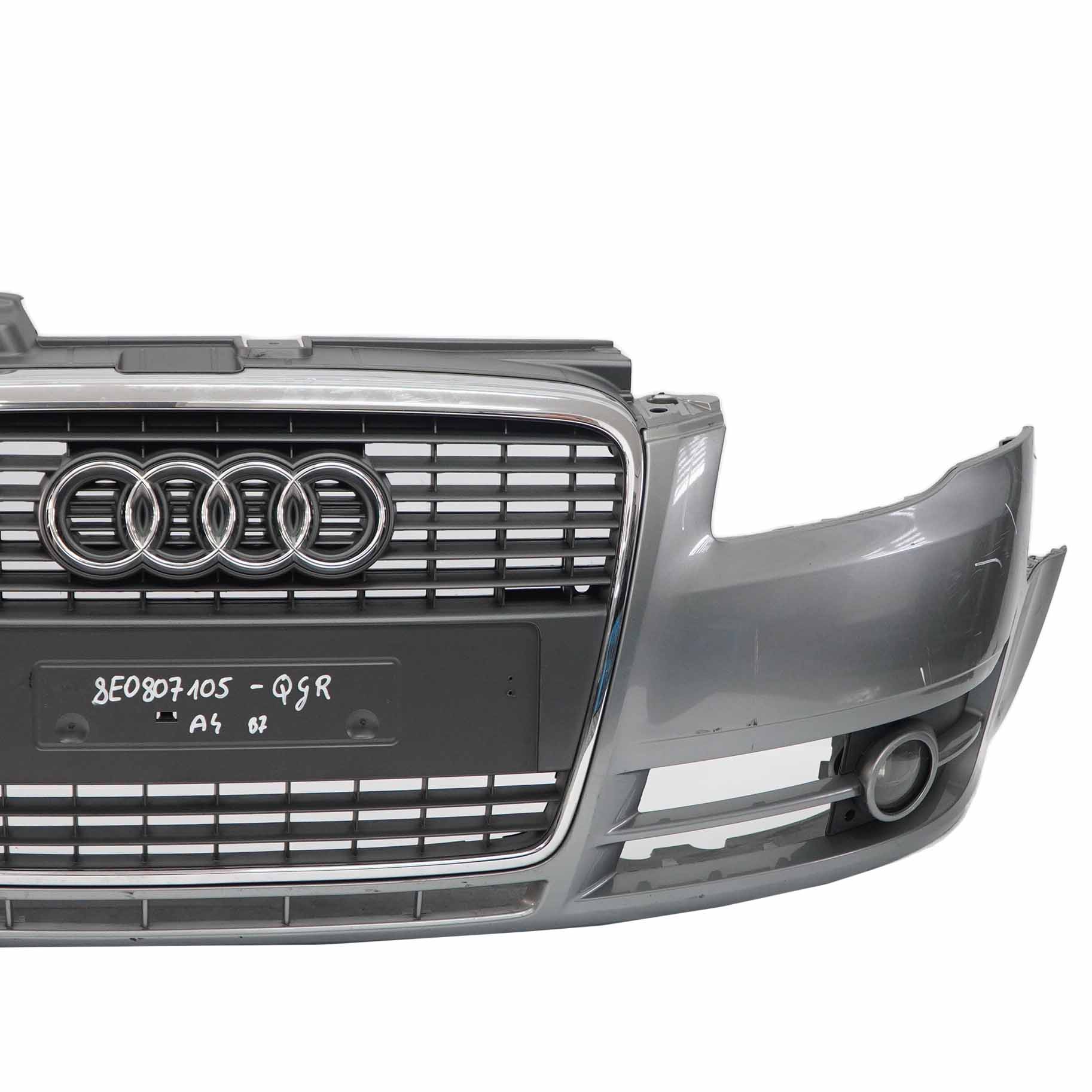 Audi A4 B7 Front Bumper Panel Cover Quartz Grey Metallic - LY7G