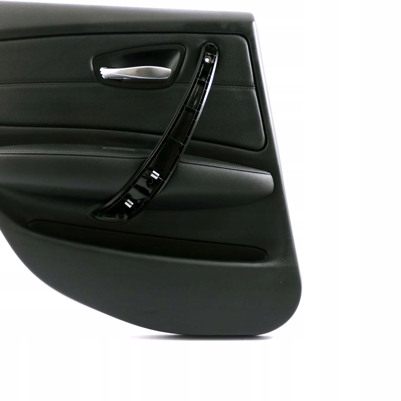 BMW 1 Series E87 LCI Rear Left N/S Door Card Lining Panel Leather Boston Black