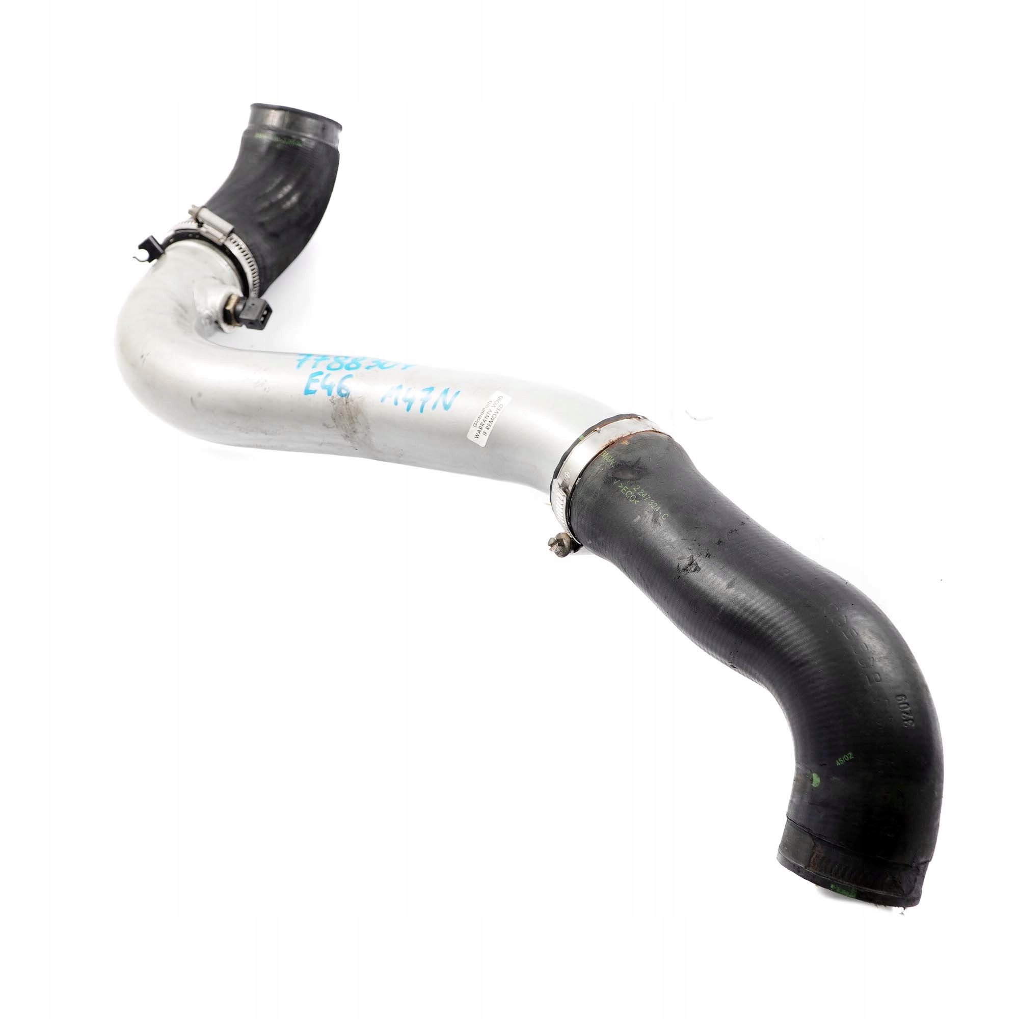 BMW 3 Series E46 M47N Intercooler Turbo Hose Pipe Line Diesel 7788307