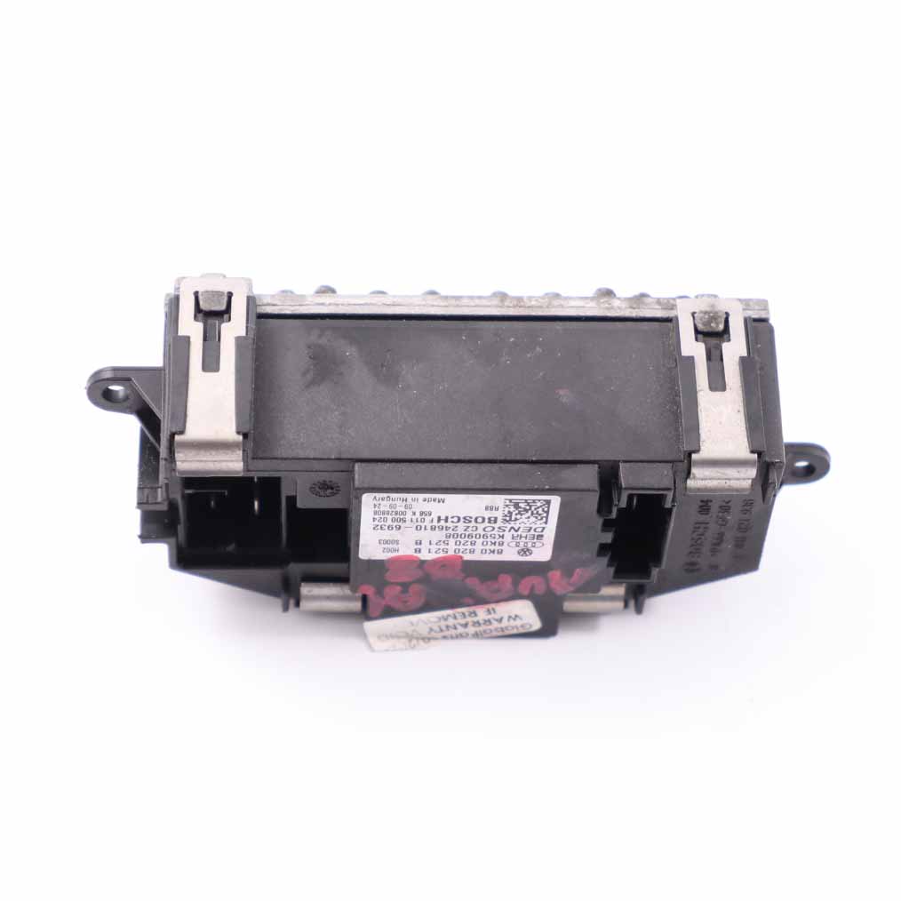 Audi A4 B8 VW Blower Motor Heater Fan Resistor Regulator 8K0820521B