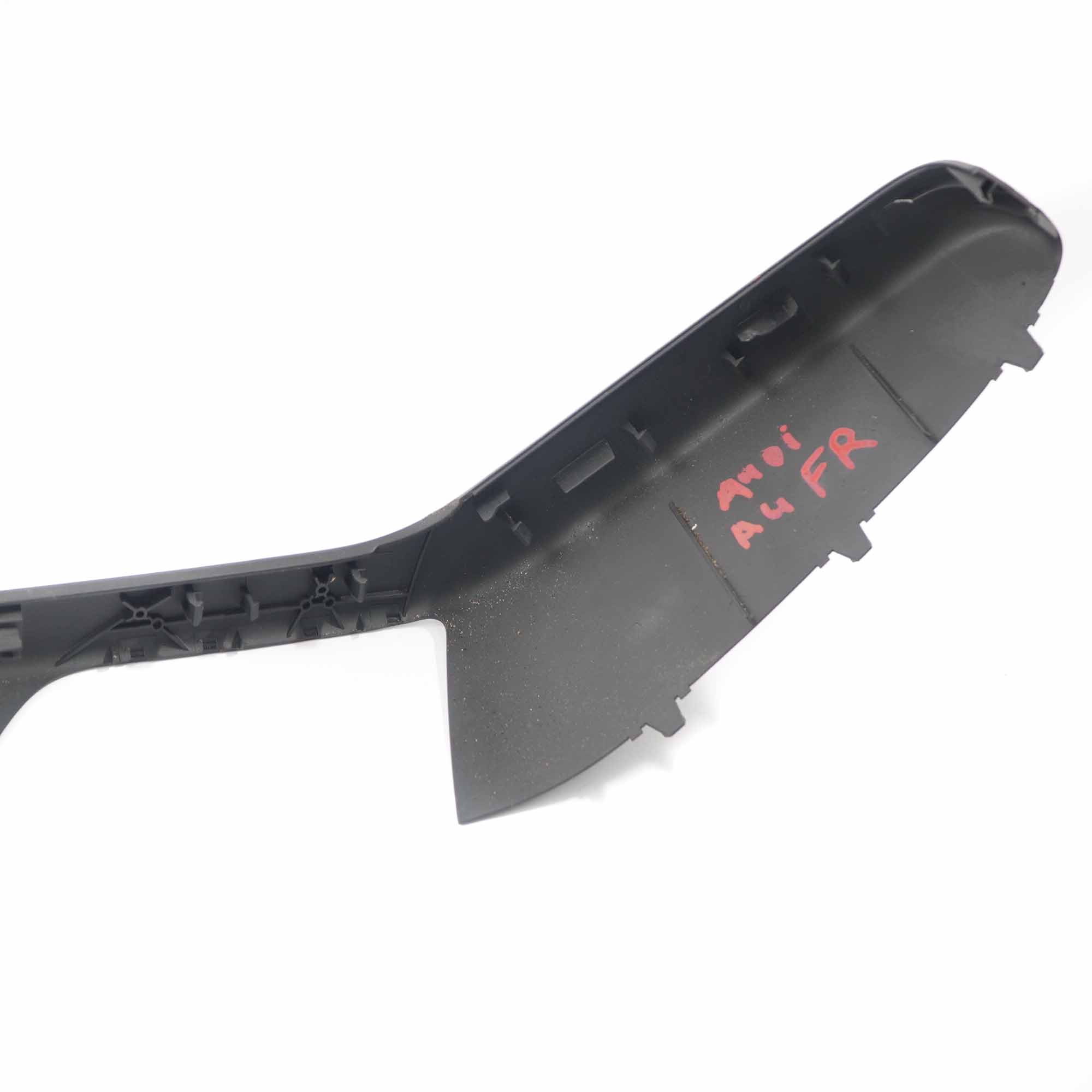 Audi A4 B8 Door Card Armrest Cover Trim Panel Front Right O/S Black 8K2867586A