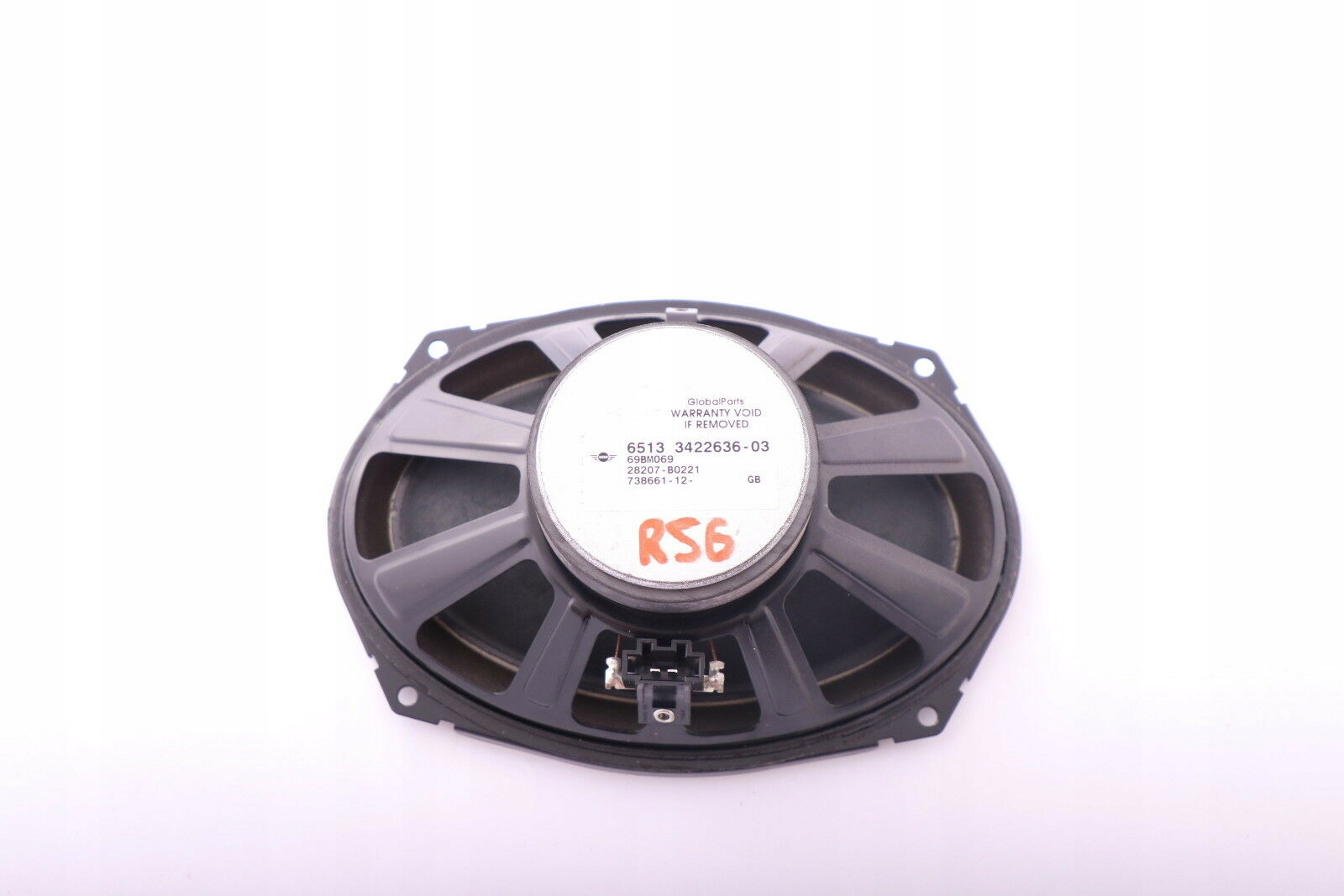 Mini Cooper R55 R56 Rear Hi-Fi Audio System Bass Loudspeaker 3422636