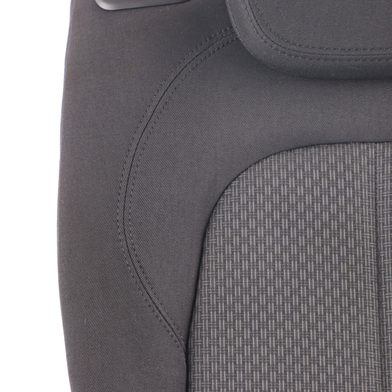 BMW F40 Rear Right O/S Backrest Seat Bench Cloth Fabric Grid Anthracite