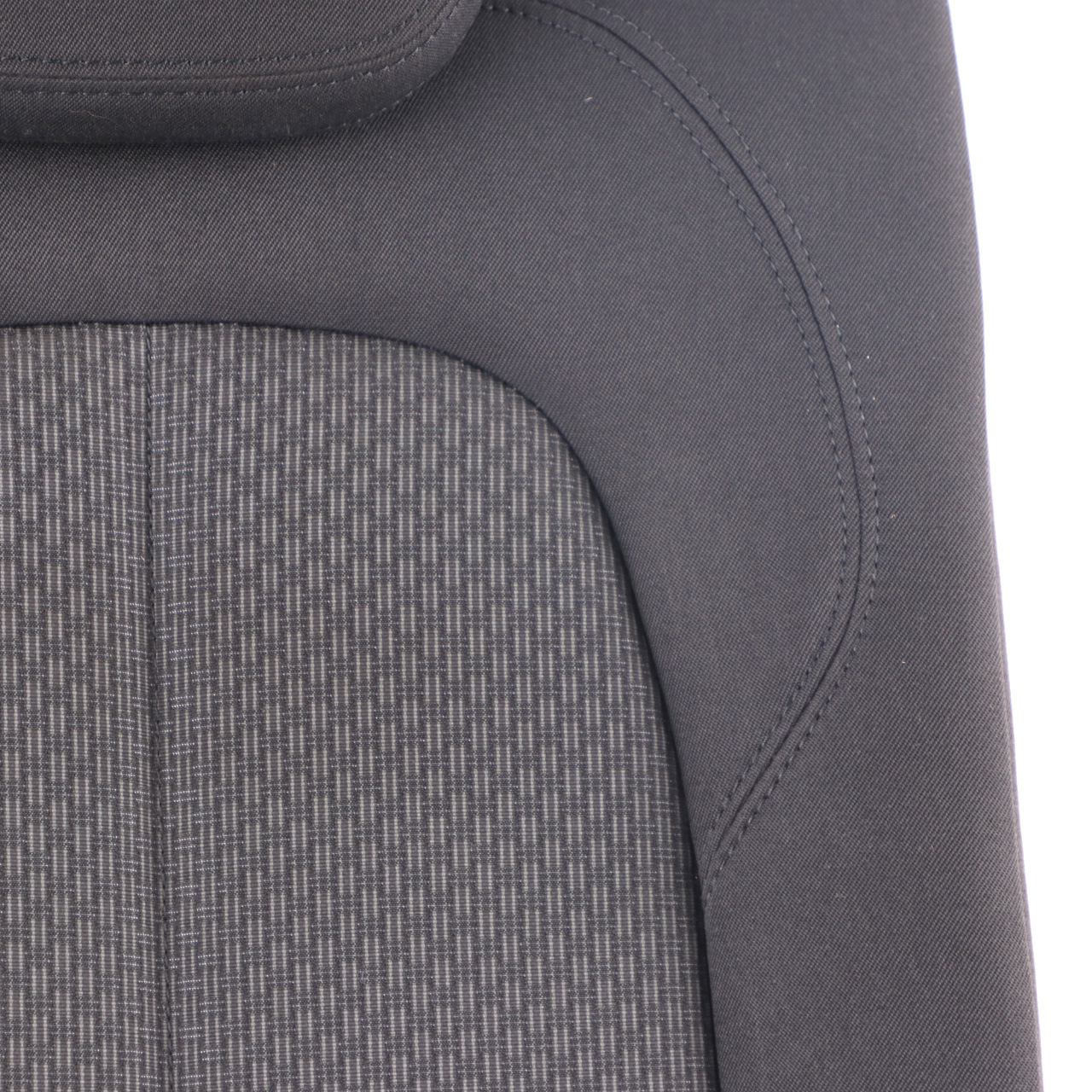 BMW F40 Rear Right O/S Backrest Seat Bench Cloth Fabric Grid Anthracite