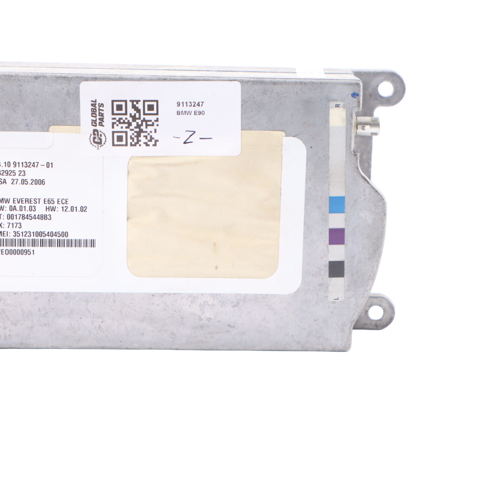 BMW E61 E65 X5 E70 E90 Telematics ECU Control Unit GSM 9113247