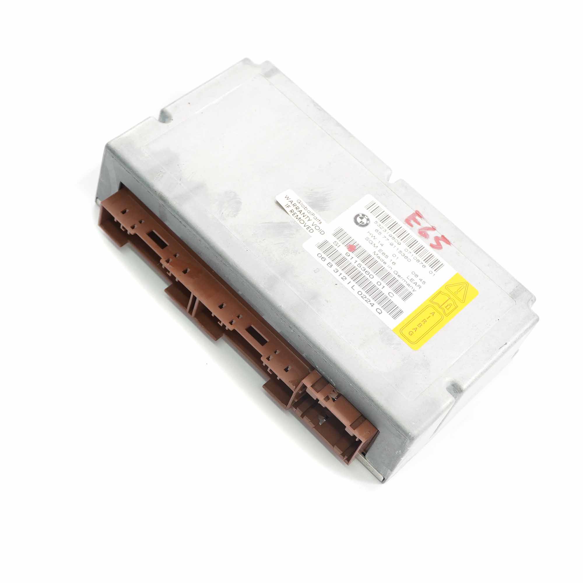 BMW E65 E66 Control Unit Air Bag ECU Gateway Module Unit 9115360