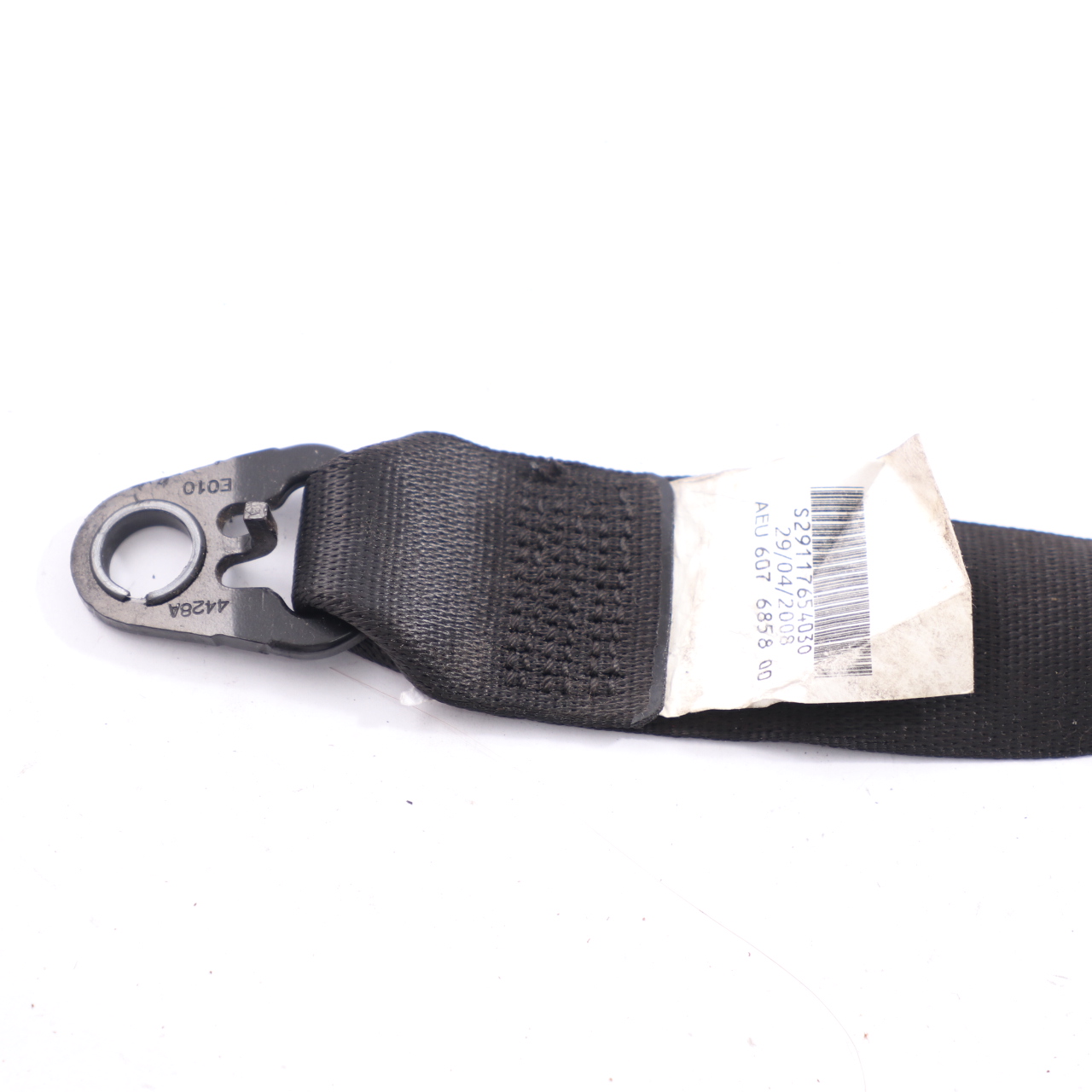 BMW E93 Upper Safety Seat Belt Front Right O/S Seatbelt Black 9117654