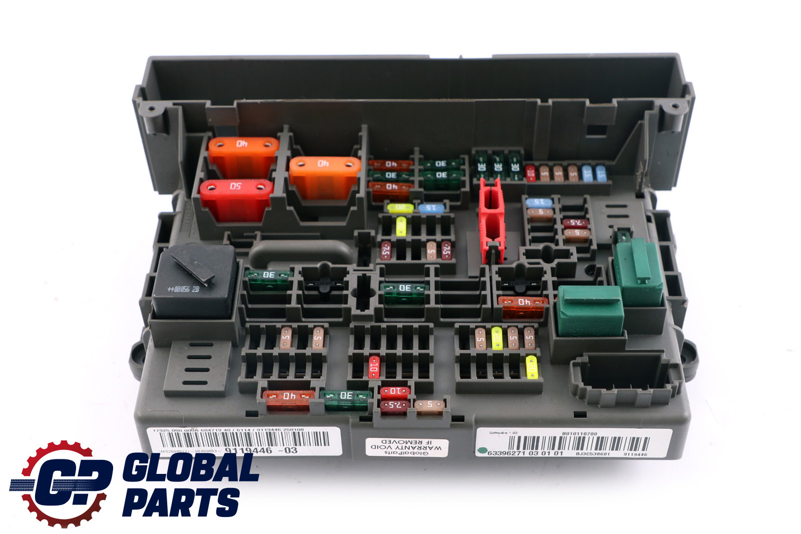 BMW 1 3 X1 Series E81 E87 E90 E91 E92 Power Distribution Fuse Box Front 9119446