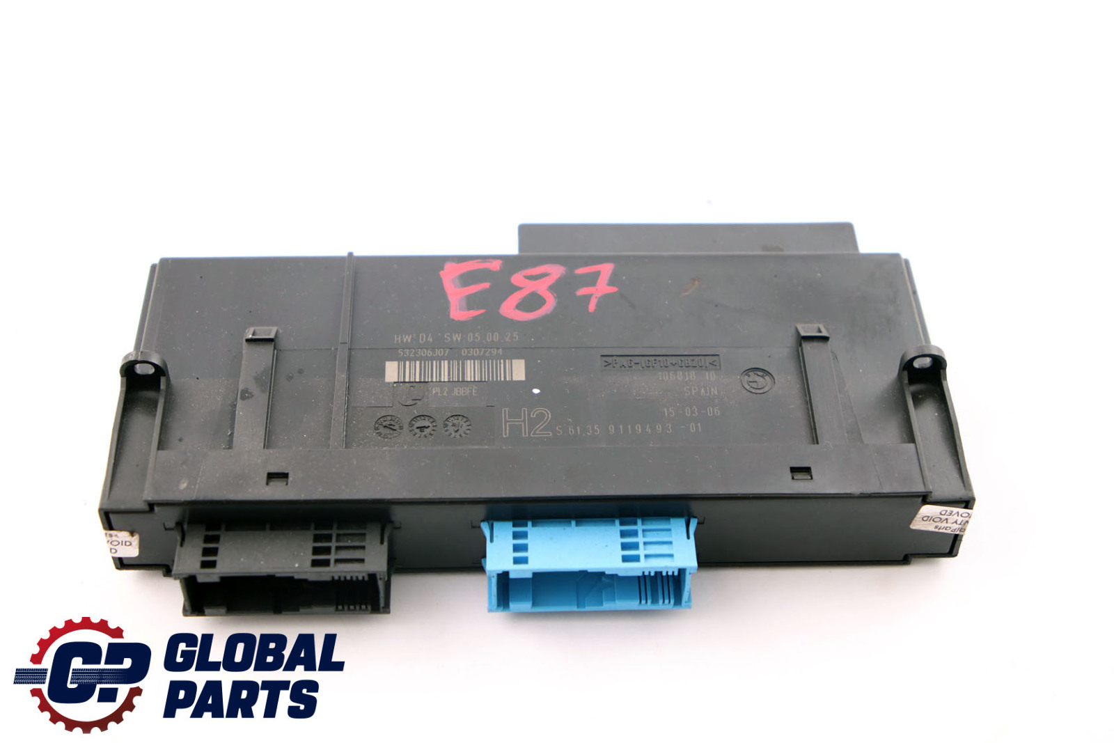 BMW 1 Series E87 ECU Body Control Module Unit H2 PL2 JBBFE 9119493