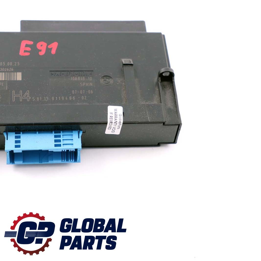 BMW 3 Series E91 ECU Body Control Module H4 Electronic Box PL2 JBBFE 9119496