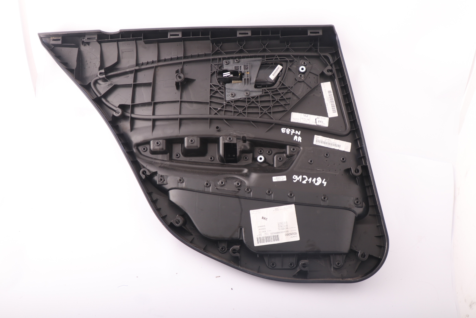 BMW 1 SERIES E87N LCi DOOR CARD LINING PANEL REAR RIGHT O/S NETWORK ANTHRAZIT