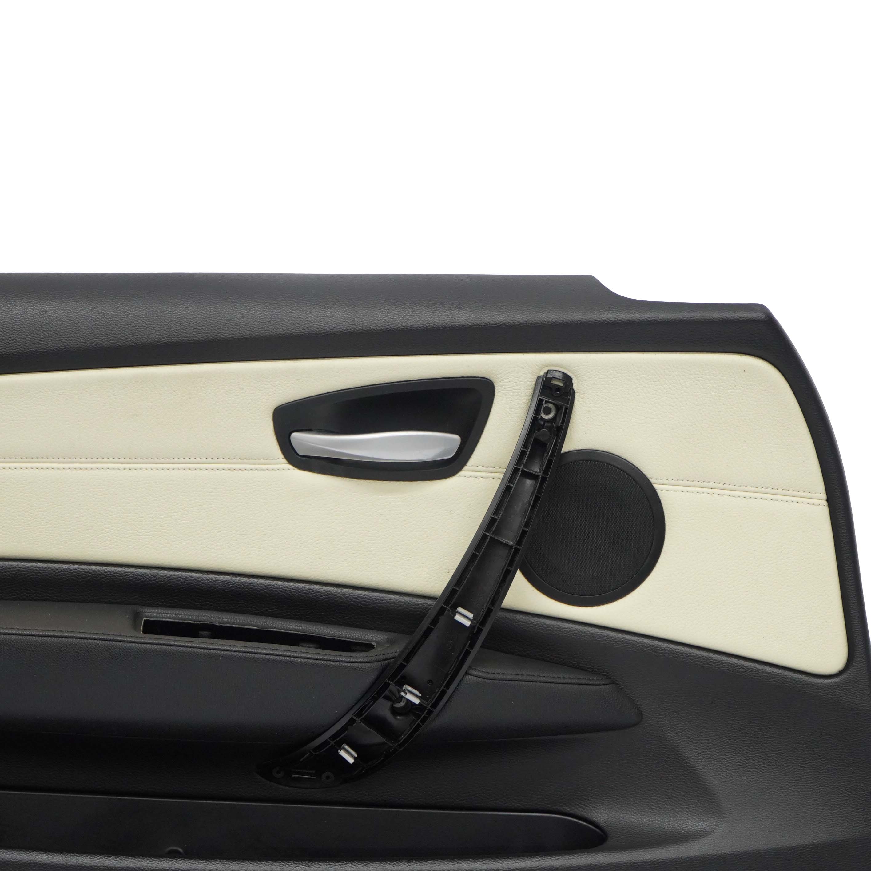 BMW 1 Series E81 E82 Front Left N/S Door Card Trim Panel Leather Lemon