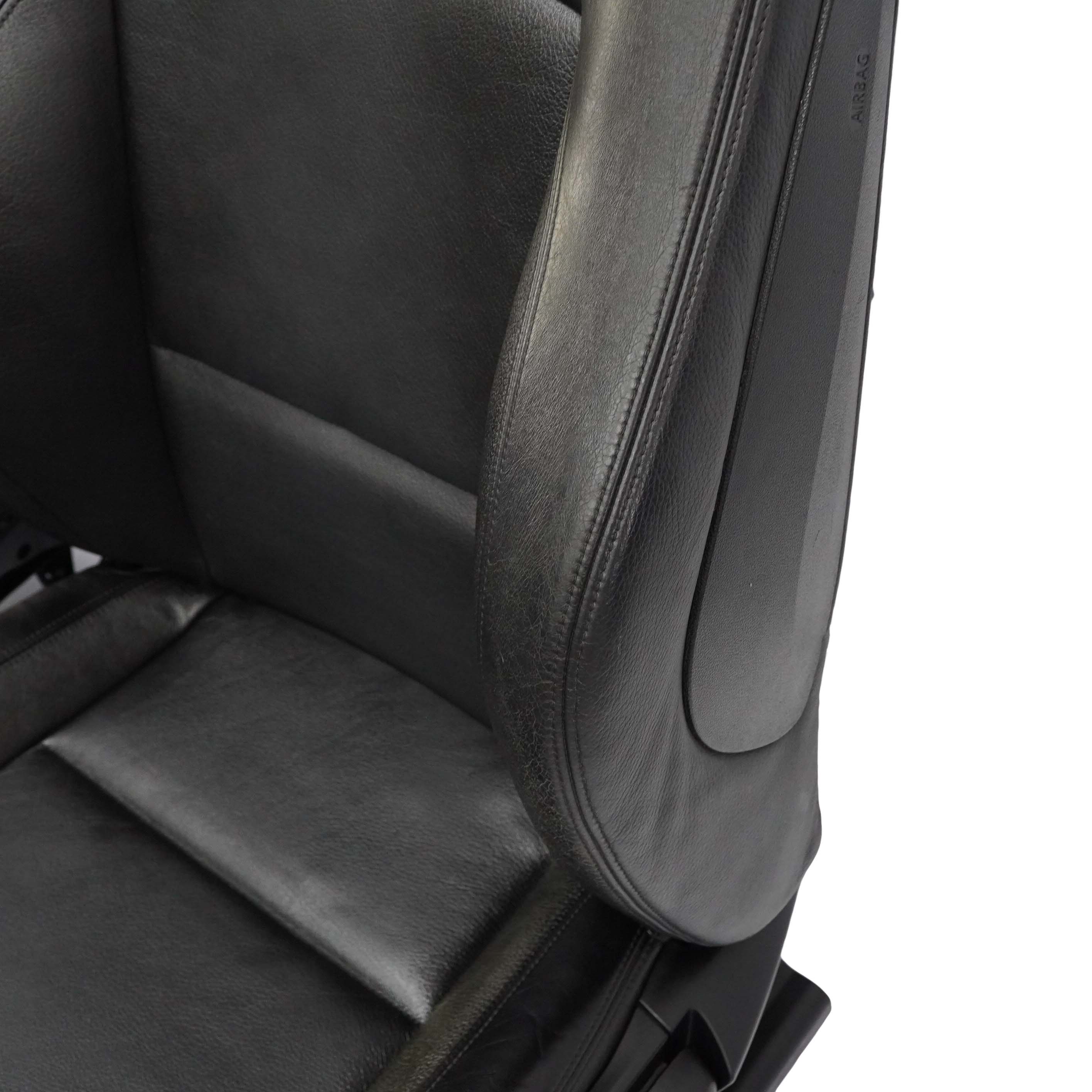 Seats BMW E81 M Sport Black Leather Interior Seat Front Left Right N/O/S