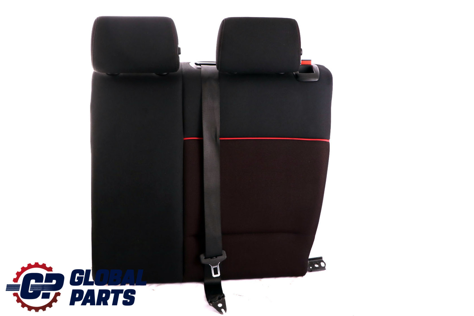 BMW 1 E81 E87 LCI Rear Seat Cover Cloth Backrest Left N/S Network Red