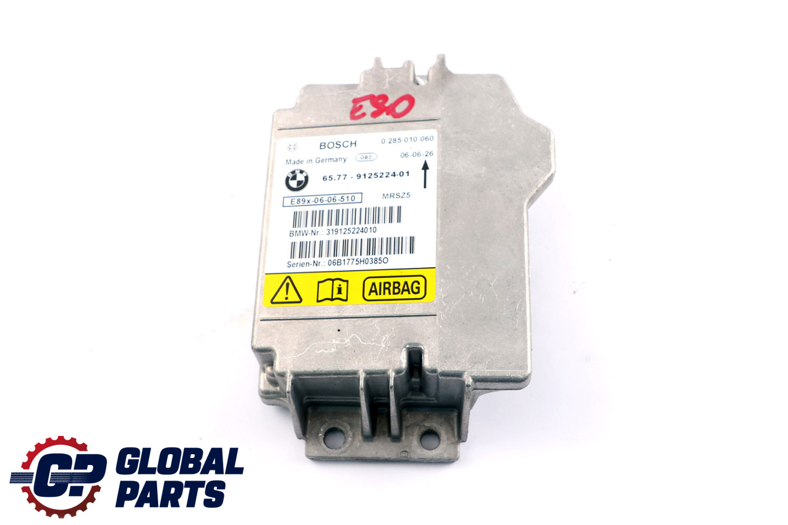 BMW 1 3 SERIES E87 E90 E91 Control Unit Airbag ECU NO CRASH DATA 9125224