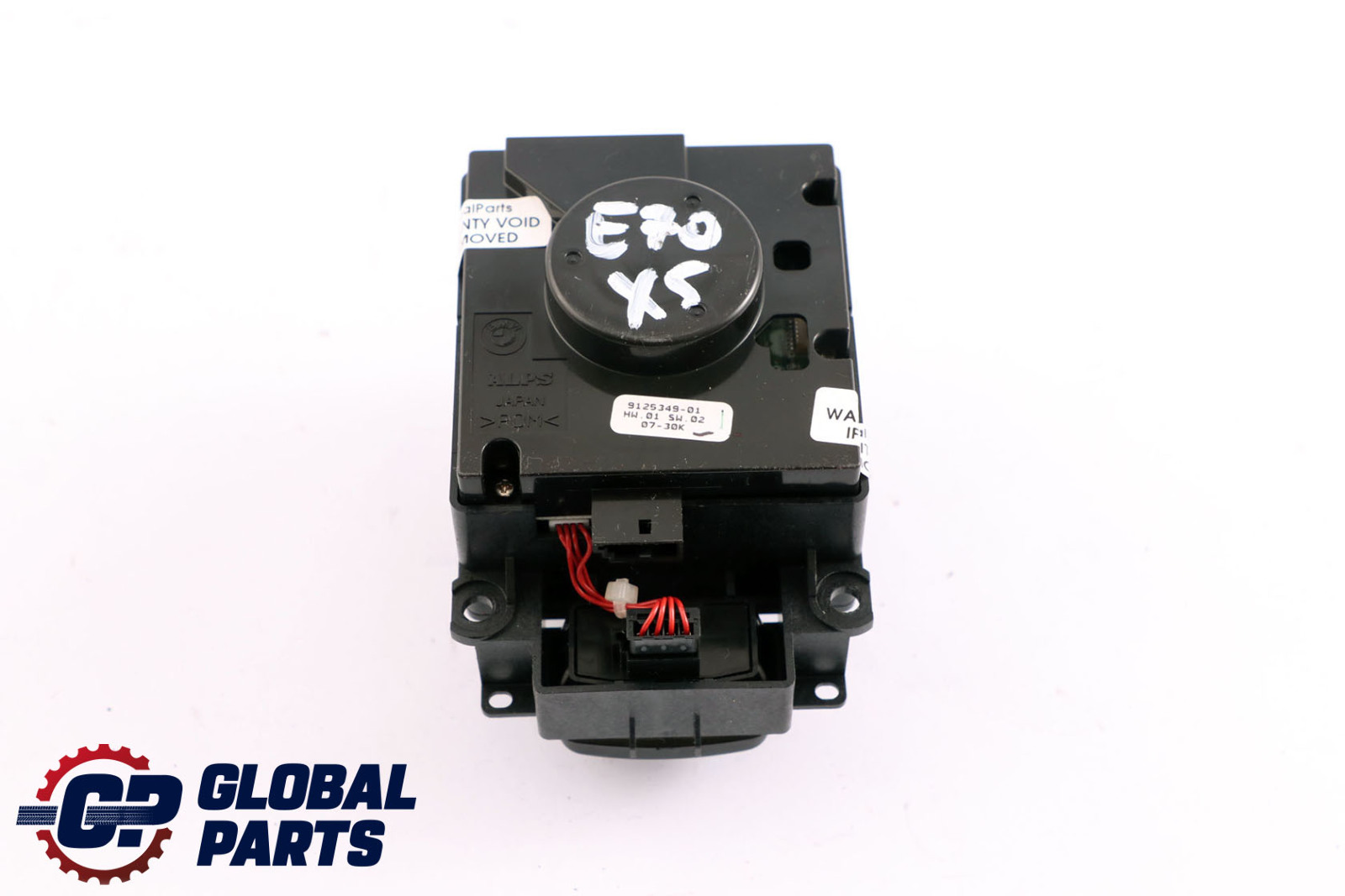 BMW X5 X6 E70 E71 iDrive Controller Switch Unit Button Knob 9125349