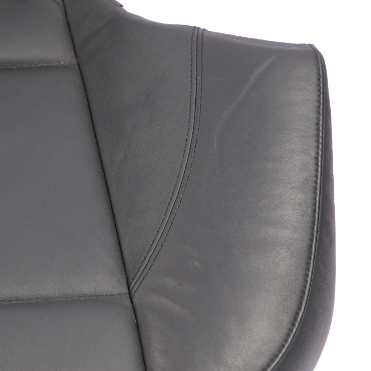 BMW E87 LCI Seat Bench Cover Interior Rear Seat Base Couch Leather Black