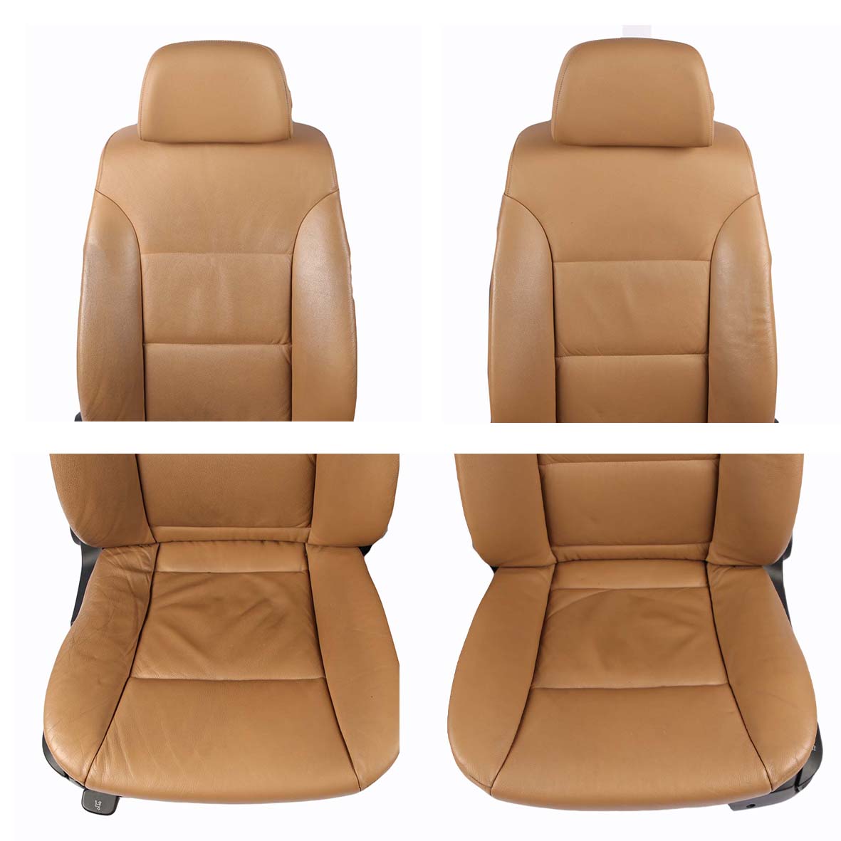 Seats BMW E60 Leather Dakota Naturbraun Brown Interior Front Rear Seat