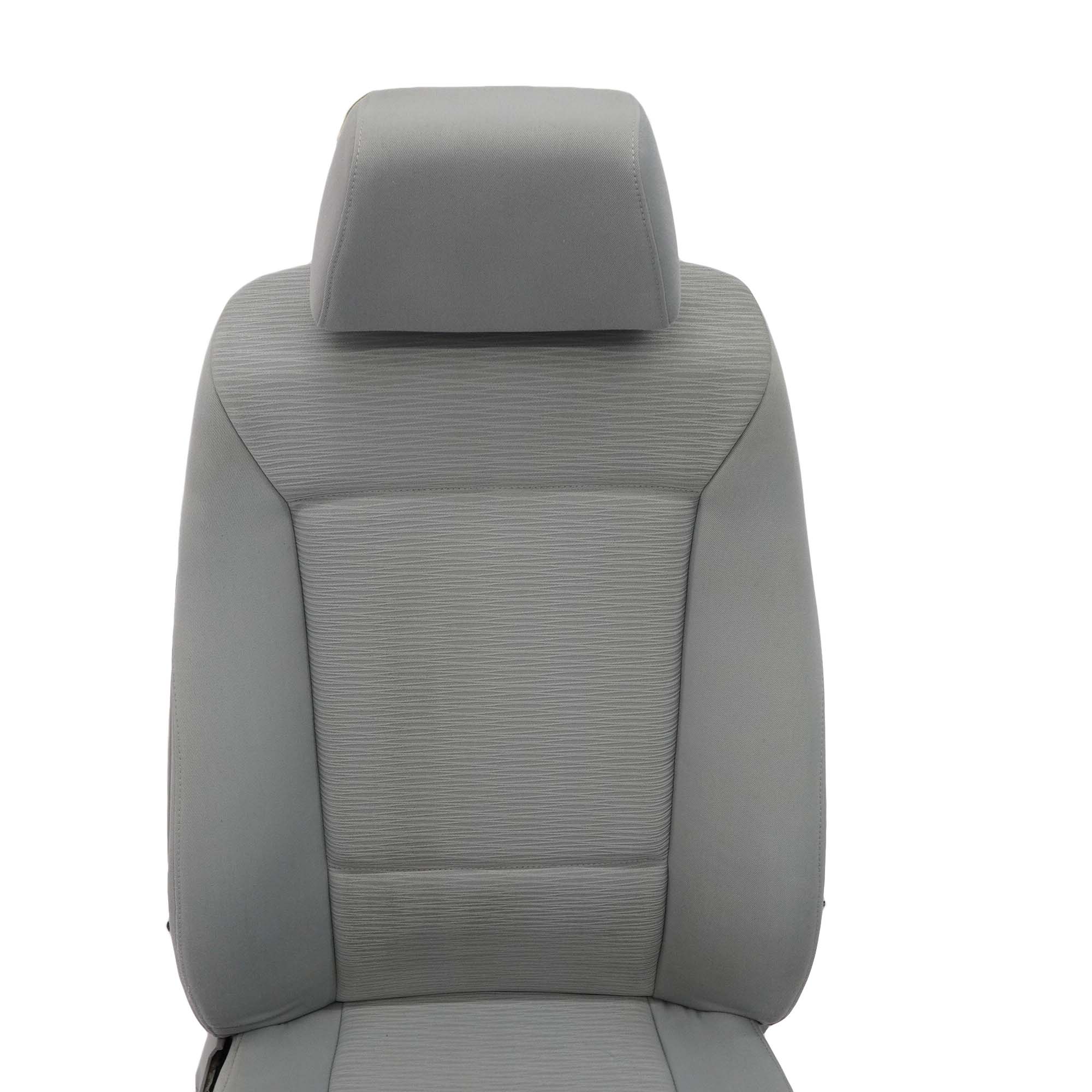 Front Seat BMW E87 LCI Cloth Interior Right O/S Passenger Elektra Grey