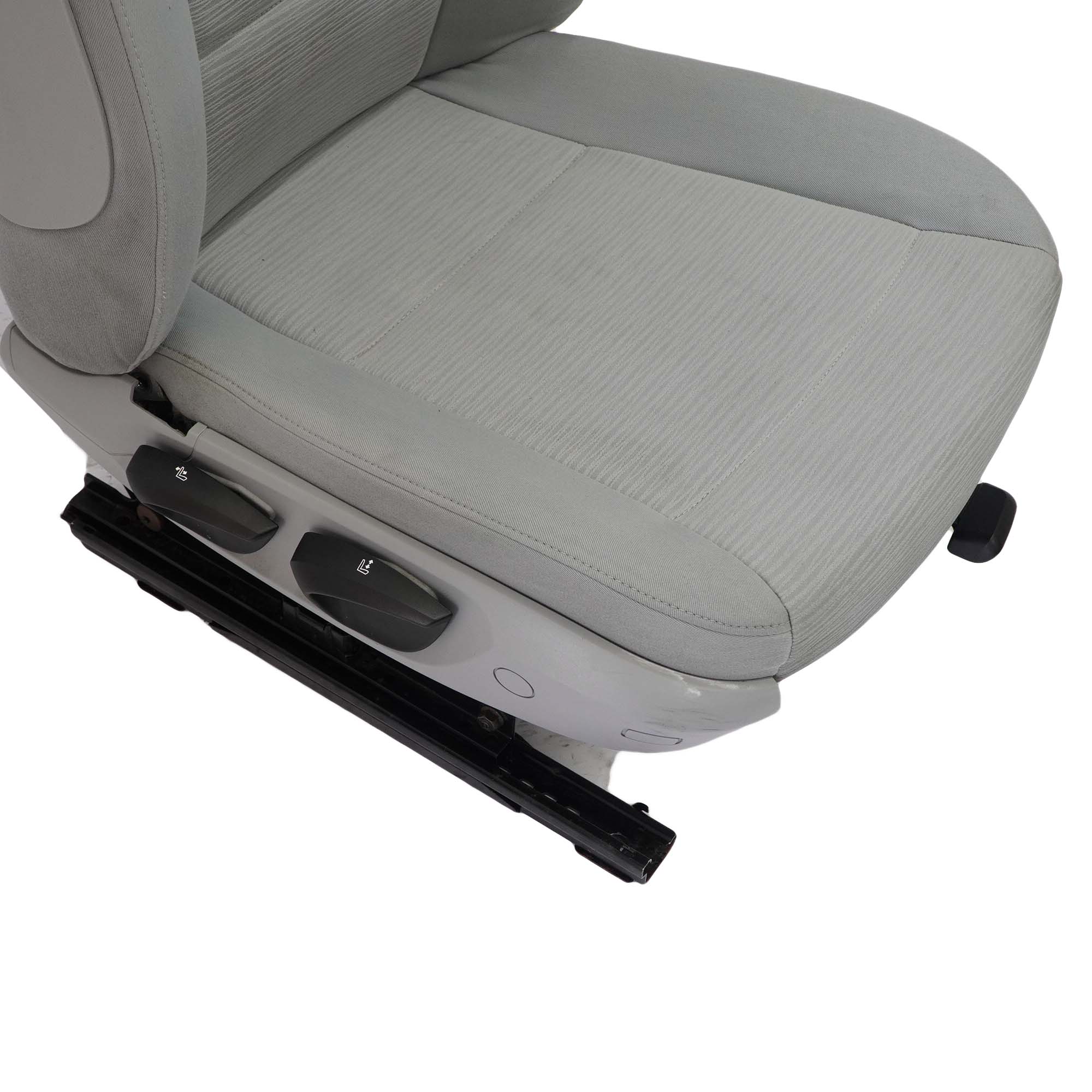 Front Seat BMW E87 LCI Cloth Interior Right O/S Passenger Elektra Grey