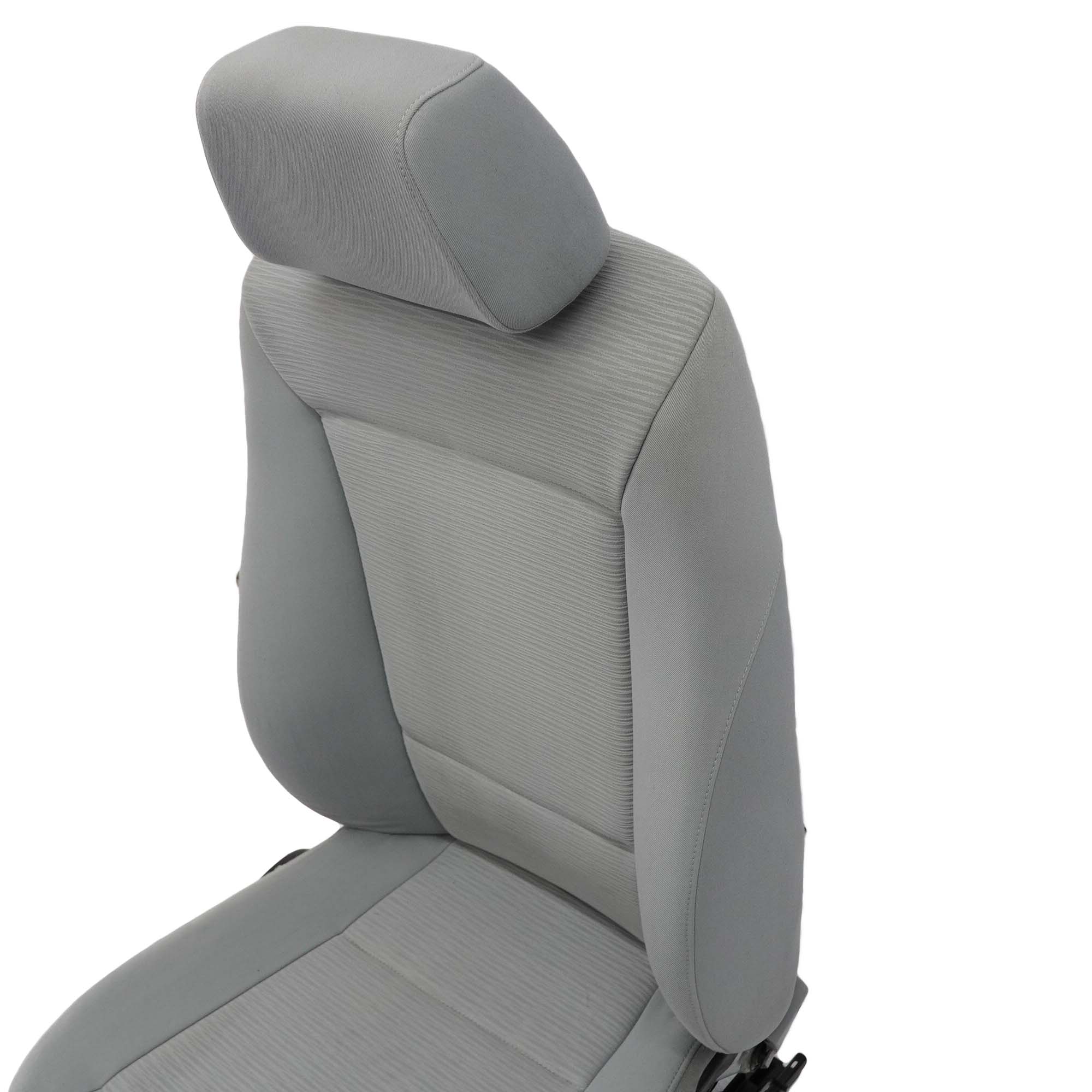 Front Seat BMW E87 LCI Cloth Interior Right O/S Passenger Elektra Grey