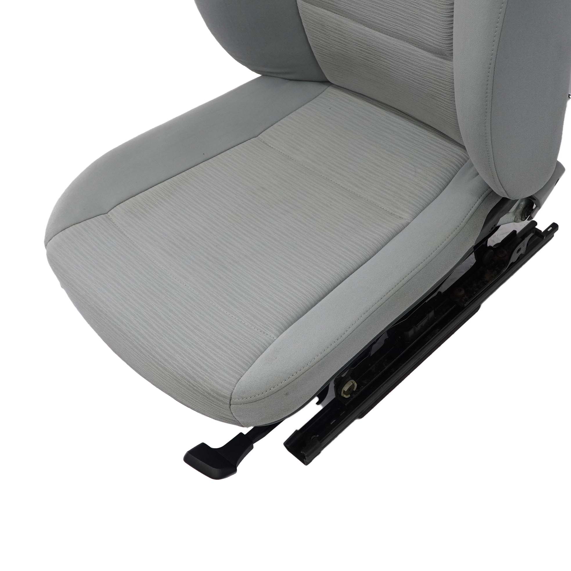 Front Seat BMW E87 LCI Cloth Interior Right O/S Passenger Elektra Grey