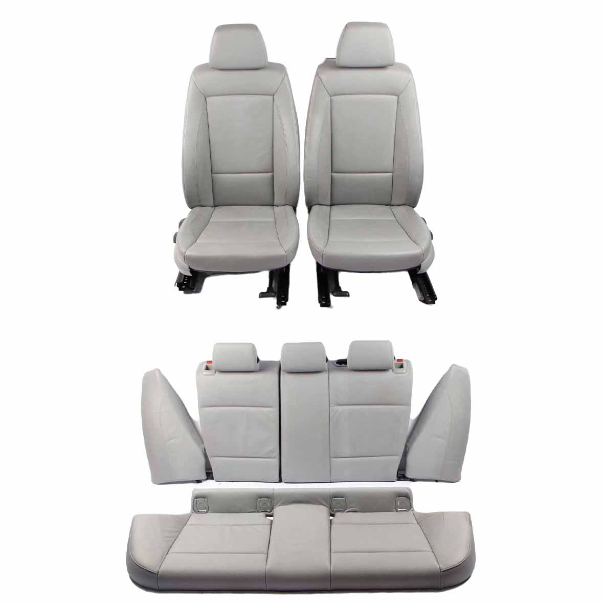 Leather Seats BMW E87 LCI Grey Boston Interior Seat Front Rear Airbag Door Cards