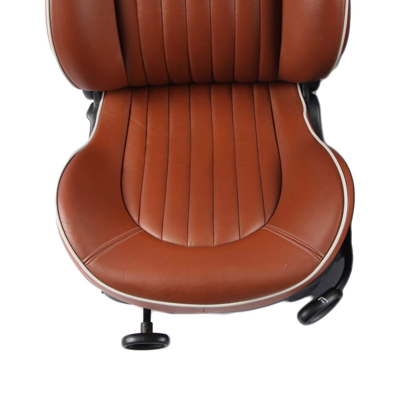 Leather Seats Mini Cooper R52 Sport Malt Brown English Front Rear Seat Sidewalk