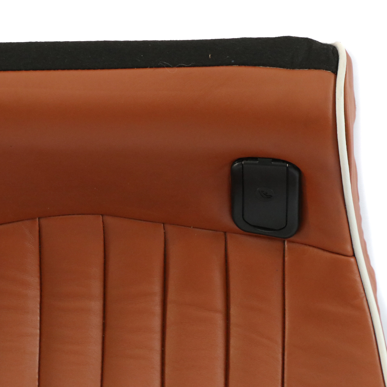 Mini R52 Cabrio Rear Seat Bench Couch Sofa Isofix Soft Leather Malt Brown