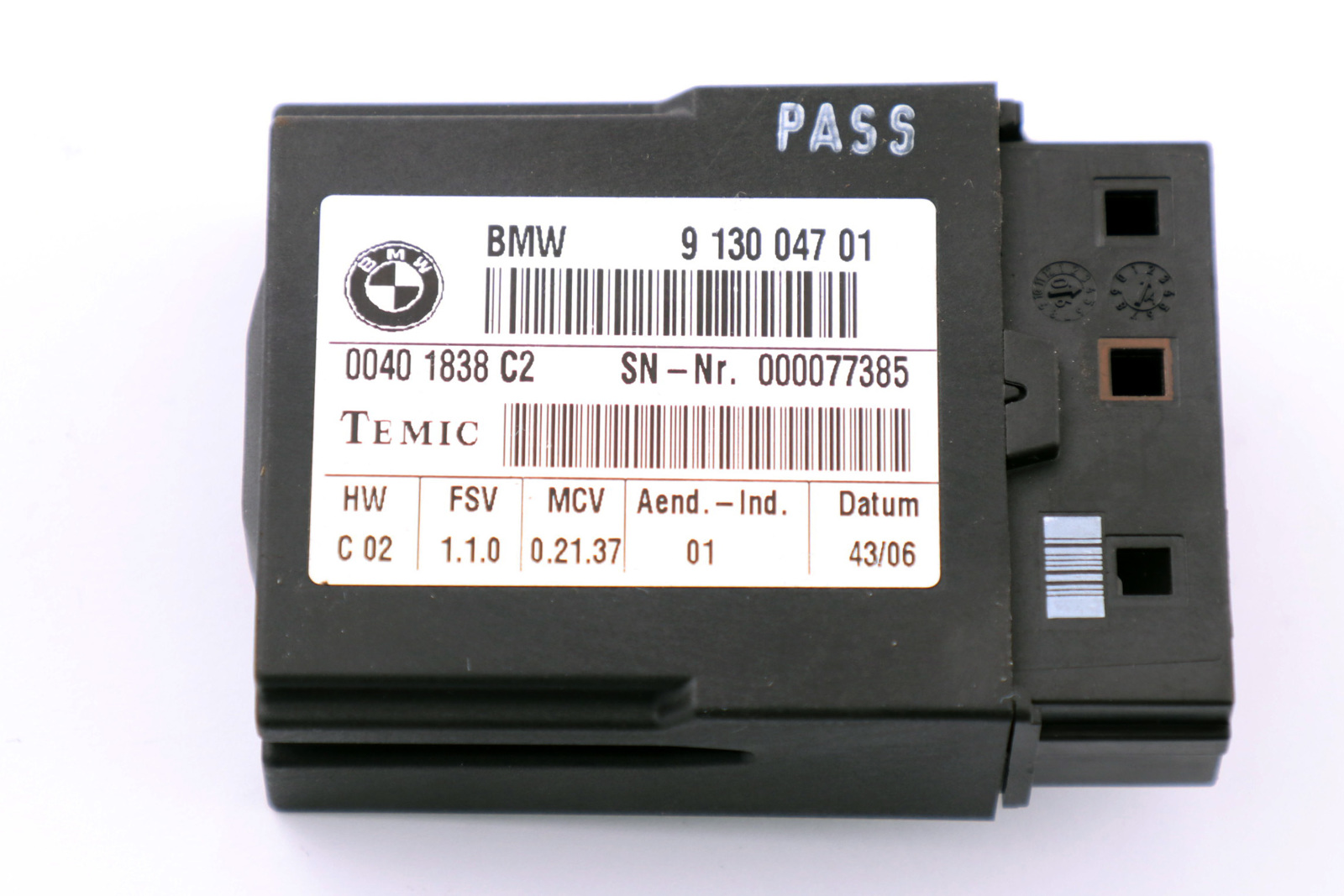 BMW 3 4 5 Series E92 F32 E61 LCPA Seat Belt Module ECU