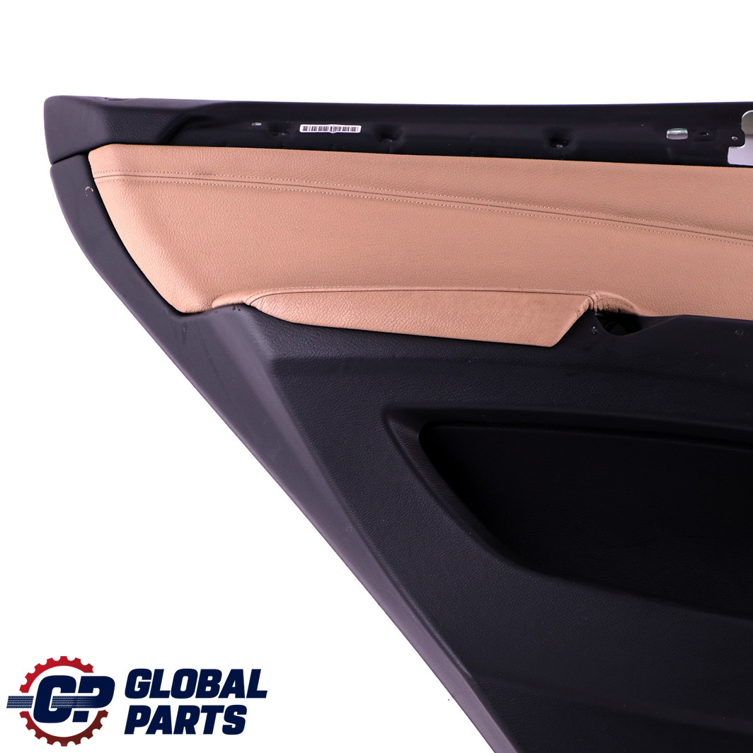 BMW X5 Series E70 Rear Left N/S Door Card Lining Fabric Leather Nevada Camel